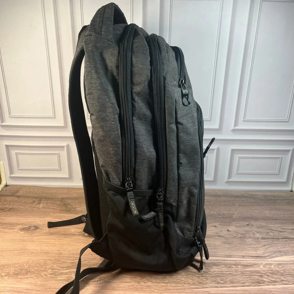 OGIO Portland Trail Blazers Backpack Large Gray NBA Laptop Bag Sporty